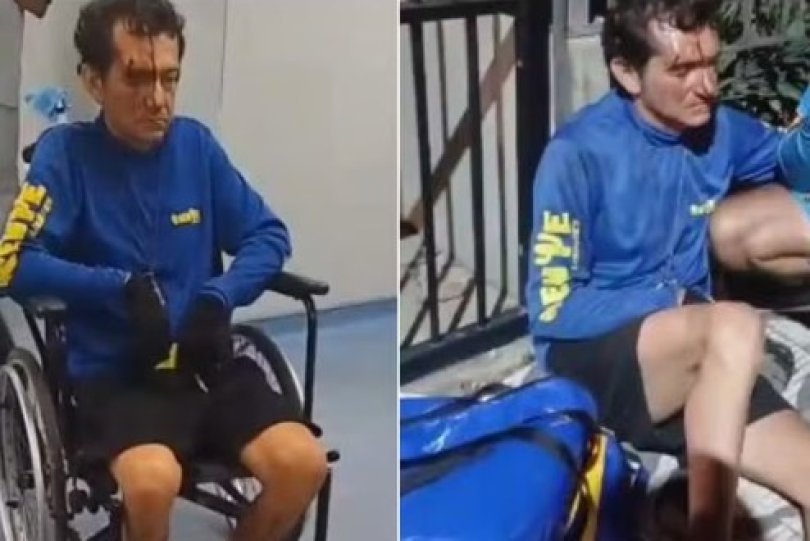 Entregador agredido e colegas derrubam porto em protesto | FOLHAMAX