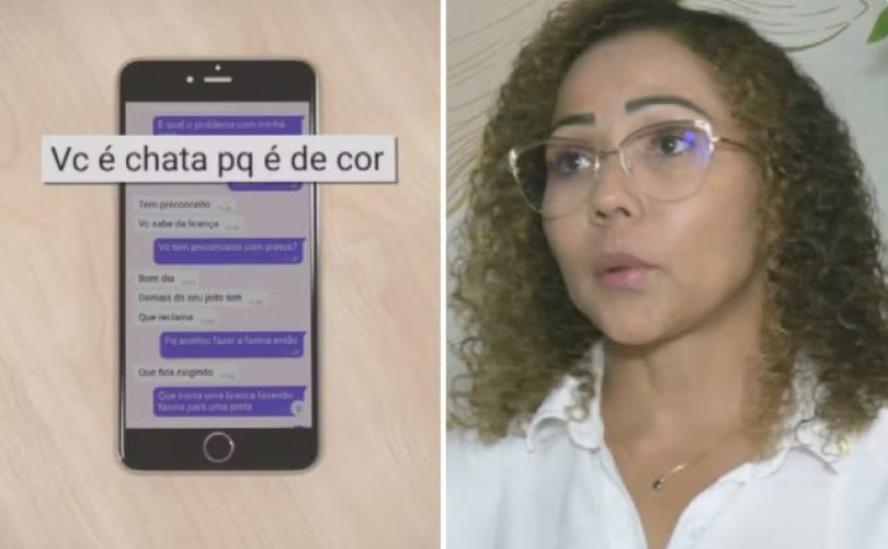 Enfermeira sofre racismo de diarista aps reclamar de faxina |