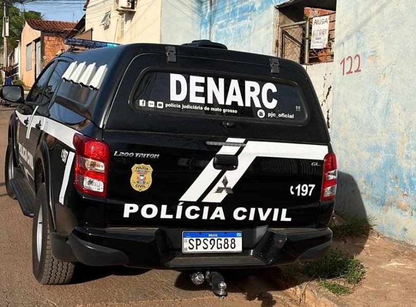 Traficante de MT preso se escondendo em cidade do PR