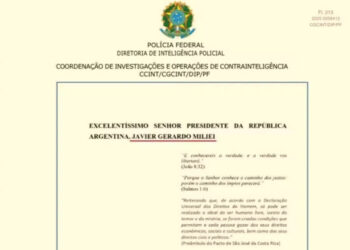 Em pedido de asilo político, Bolsonaro escreveu o nome de Milei errado: ‘Miliei’ | RDNEWS