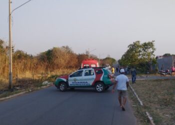 Batida fere piloto de moto por aplicativo e passageira em VG | FOLHAMAX