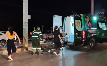 Entregador tem perna decepada em acidente na região da Ponte Nova, em Cuiabá – Lapada Lapada