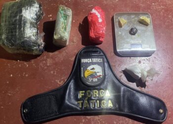 Forca tática desarticula centro d distribuição de drogas e prende suspeito em Barra do Garças