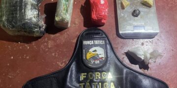 Forca tática desarticula centro d distribuição de drogas e prende suspeito em Barra do Garças