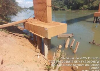 Trânsito na MT-560 terá desvio devido a interdição em ponte sobre o Teles Pires