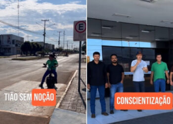 Vereadores de Sapezal usam humor para conscientizar sobre trânsito – vídeo | RDNEWS