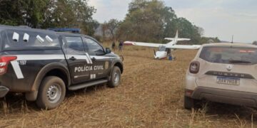 Ação integrada localiza grande quantidade de drogas em fazenda da região.