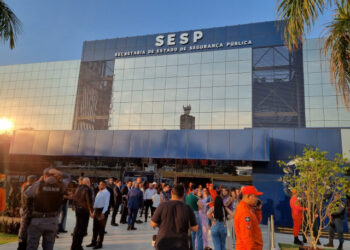 Governador entrega reestruturação de sede da Sesp em Cuiabá: obra de R$ 21 mi | RDNEWS