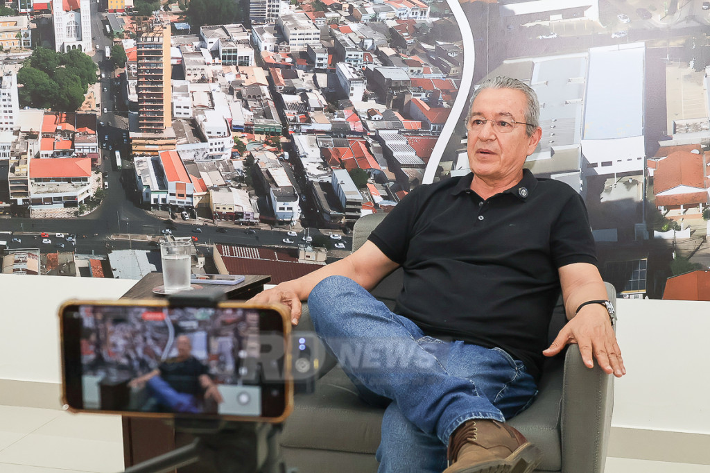 Presidente da Acrimat, Oswaldo Pereira Ribeiro Junior