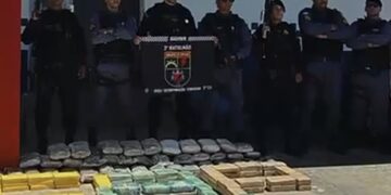 Operação integrada, entre as polícias de Mato Grosso e Goiás aprende 468 kg de drogas e causa prejuízo  R$ 10 milhões ao tráfico.