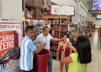 Clientes do Atacarejo da Rede União no Pedra 90 vão concorrer a um carro zero km