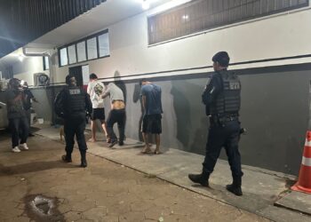 Polícia Militar prende três suspeitos com drogas no Jardim dos Estados, em Várzea Grande