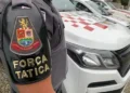 Polícia Militar prende dois faccionados e apreende revólver furtado de empresa em Cáceres
