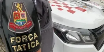 Polícia Militar prende dois faccionados e apreende revólver furtado de empresa em Cáceres