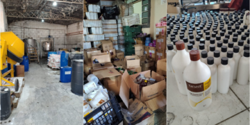 Fábrica clandestina de cosméticos é interditada pela Vigilância Sanitária em Estiva, MG
