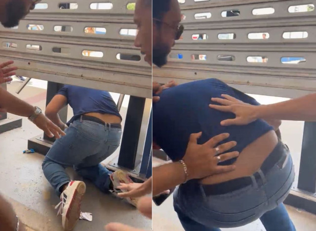 Candidato chega nos últimos segundos e se arrasta por baixo do portão para fazer Enem; veja vídeo | RDNEWS