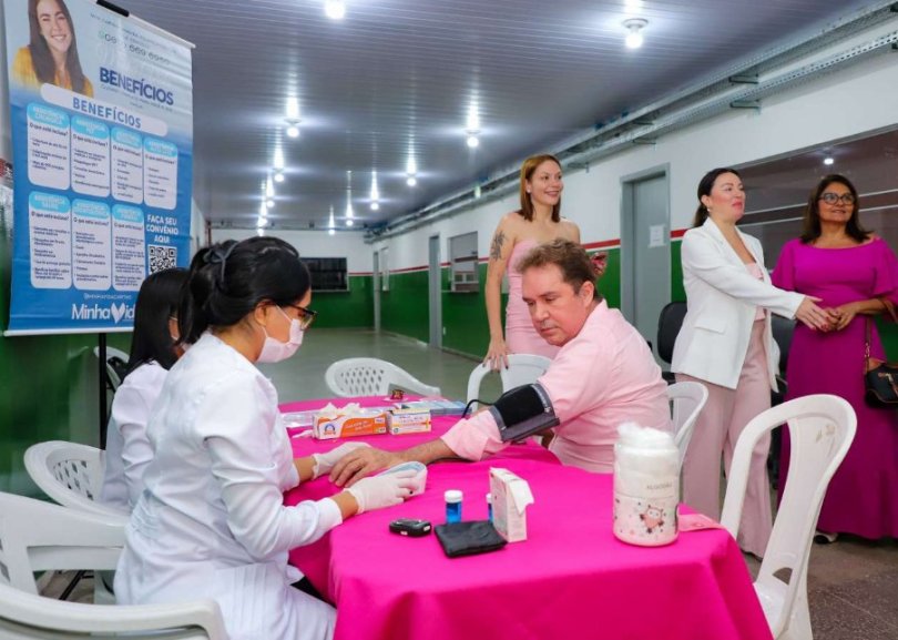 Vice-prefeito prestigia ao em VG | FOLHAMAX