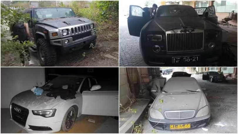 Carros de luxo so encontrados em hotel abandonado | FOLHAMAX