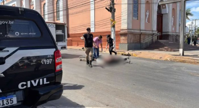 Ciclista venezuelano morre atropelado por caminhão em avenida de Cuiabá | RDNEWS