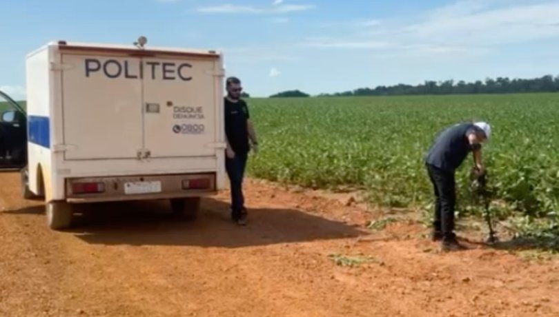 Homem executado e deixado em lavoura com mos amarradas | FOLHAMAX