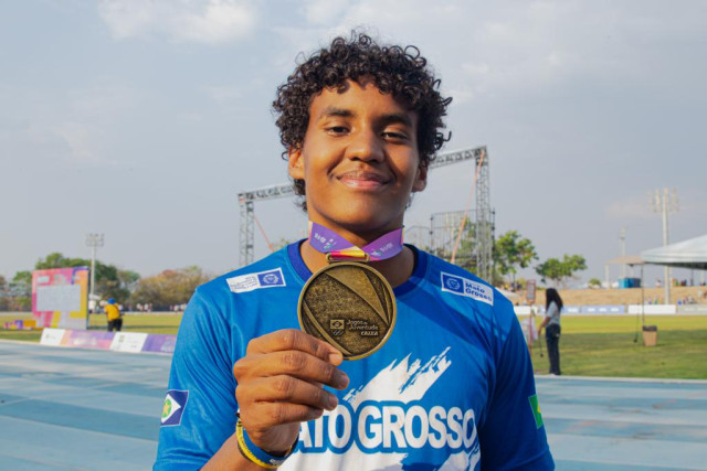 Recordista mundial sub-18, atleta mato-grossense ganha destaque no Prêmio Brasil Olímpico | RDNEWS