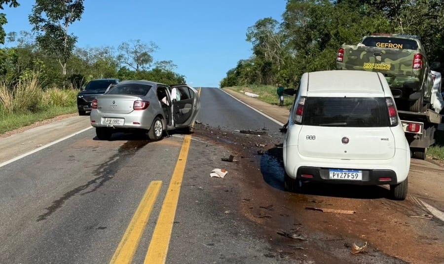 Tragédia na BR-070 deixa bebê e dois adultos mortos