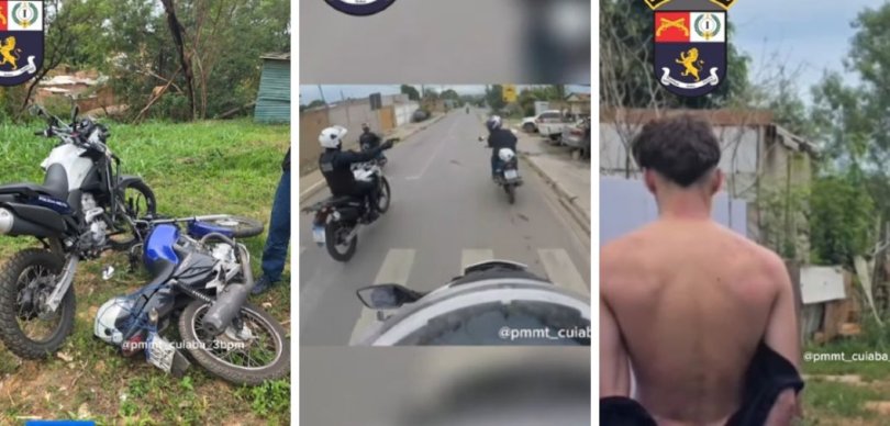 Vdeo mostra perseguio policial a ‘garoto do grau’ em Cuiab | FOLHAMAX
