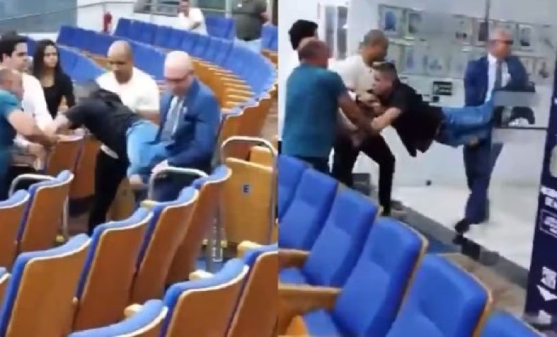 Aumento de salrio de vereadores tem briga e morador expulso | FOLHAMAX