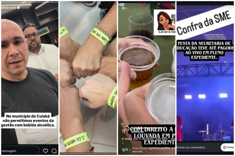 Festa com chopp, Pix e pagode pega mal e prefeito manda investigar; veja vdeos | FOLHAMAX