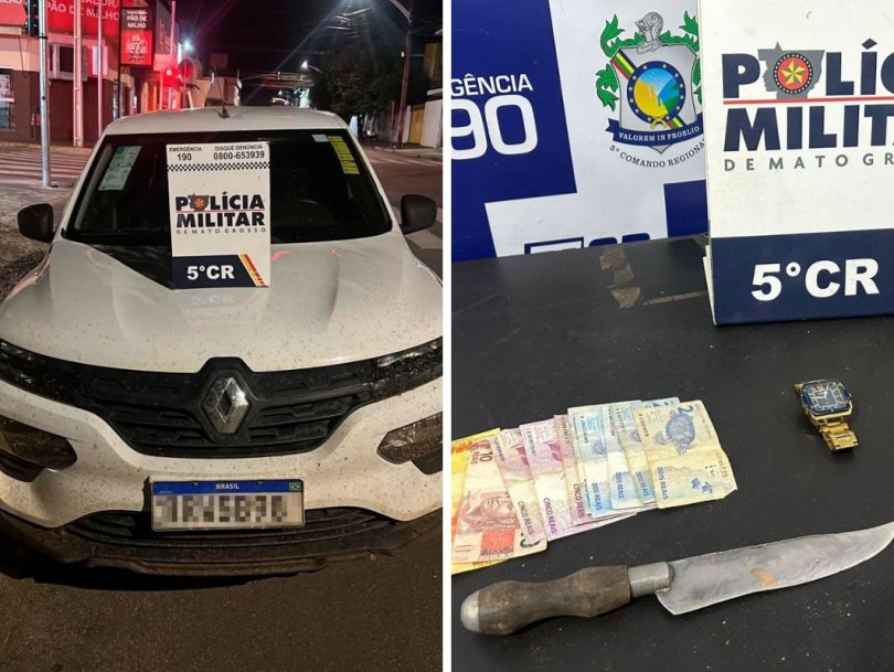 Motorista de aplicativo sequestrado e abandonado em rodovia de MT | FOLHAMAX