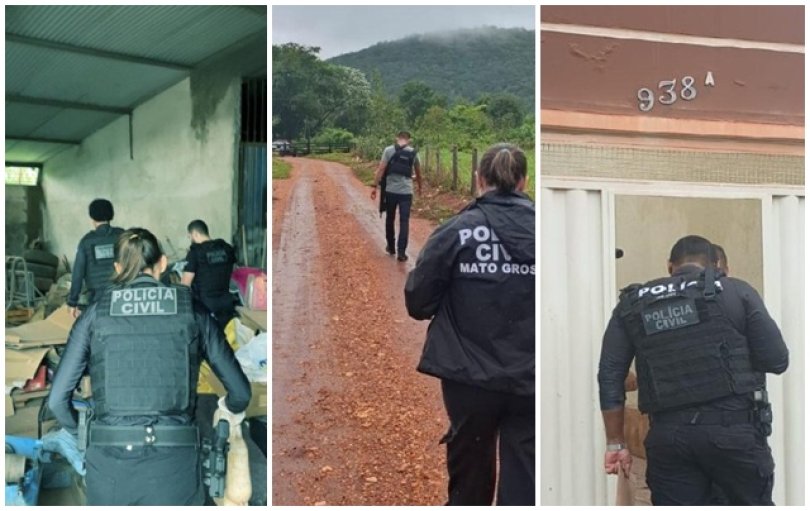 PC cumpre 9 mandados de bucas em MT por esquema no RJ | FOLHAMAX