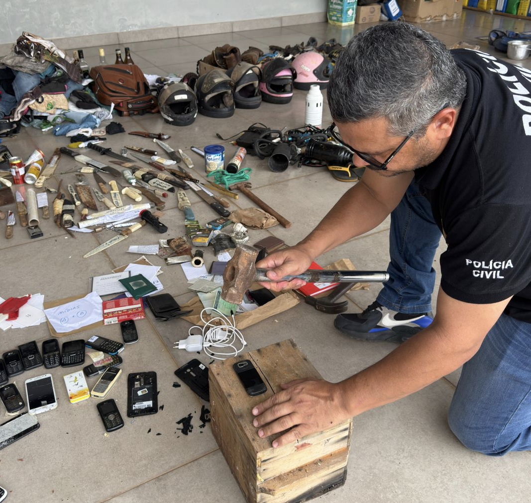 Delegacia de torixórel destrói objetos sem valor investigativo