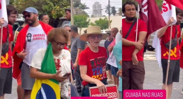 Cuiabanos fazem ato contra o Congresso neste domingo: “Sem anistia” | RDNEWS