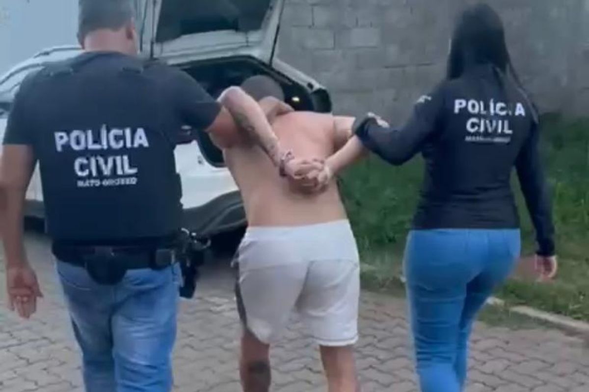 Líder de facção em cidade de MT é encontrado escondido no DF