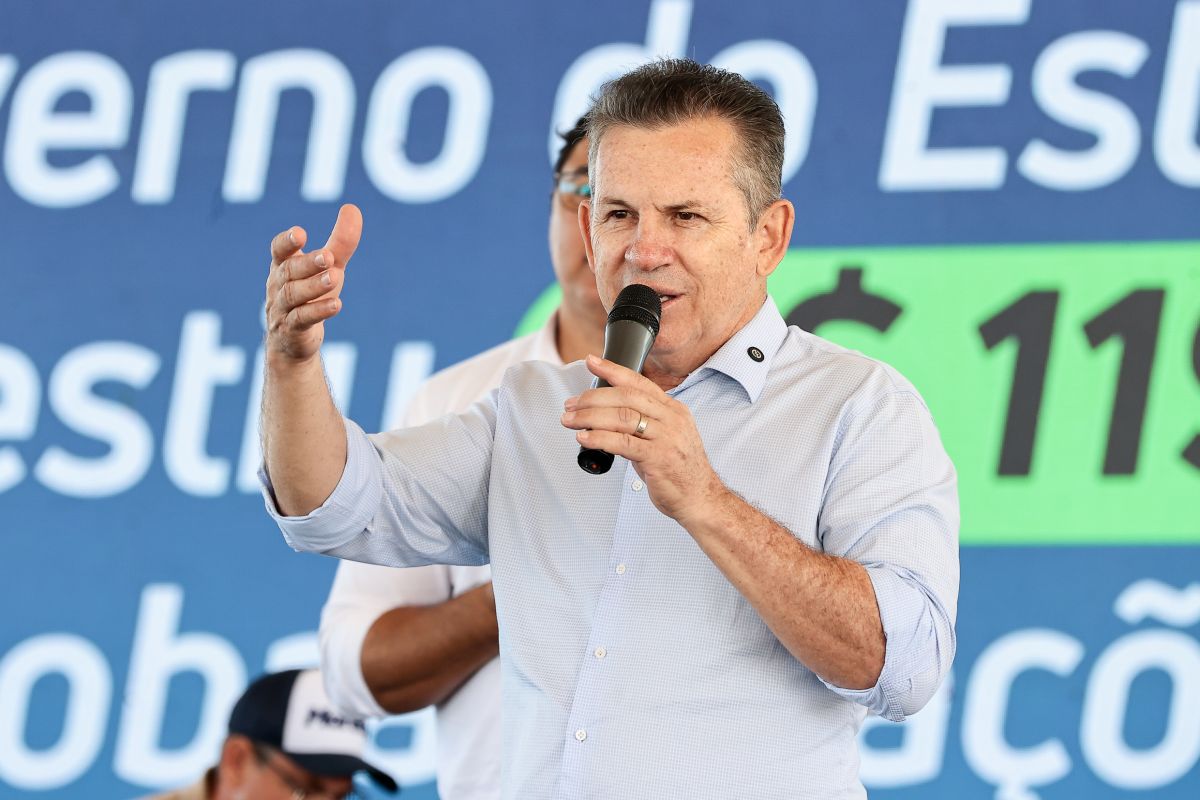 Mendes cita avanços e critica adversários: MT travou por 9 anos