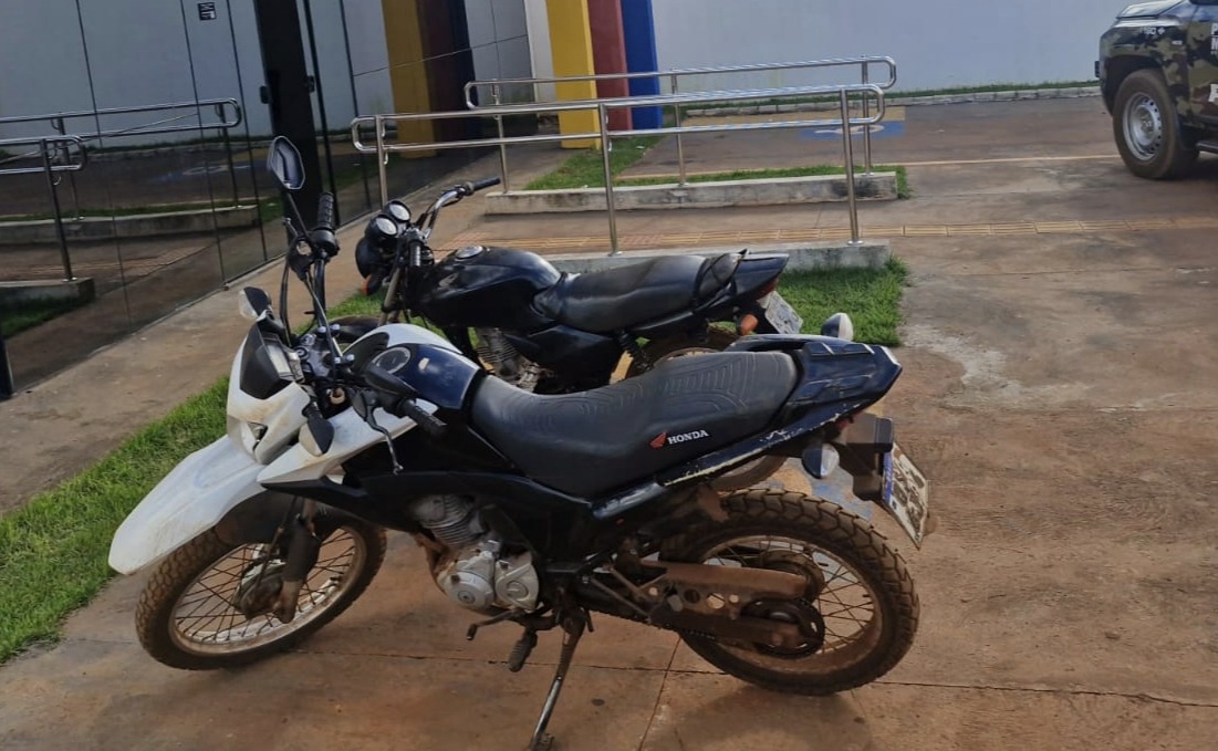 Polícia militar prende motocicleta adulterada