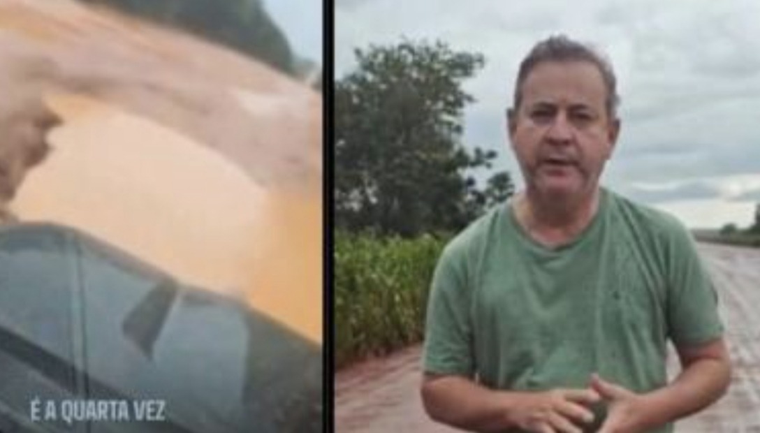 Dr. Eugênio critica atraso nas obras da BR-158 e cobra providências.