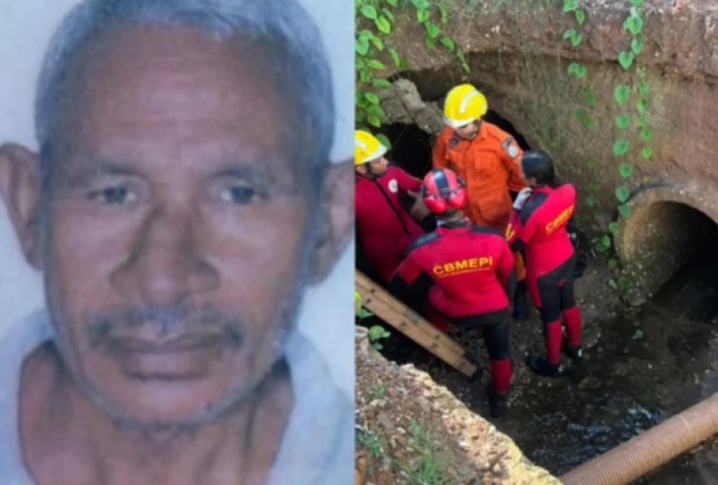 Homem morre aps ser arrastado pela chuva e cair em bueiro | FOLHAMAX