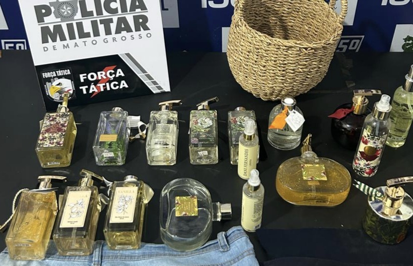 Força Tática age rápido e localiza suspeito com mercadorias furtada