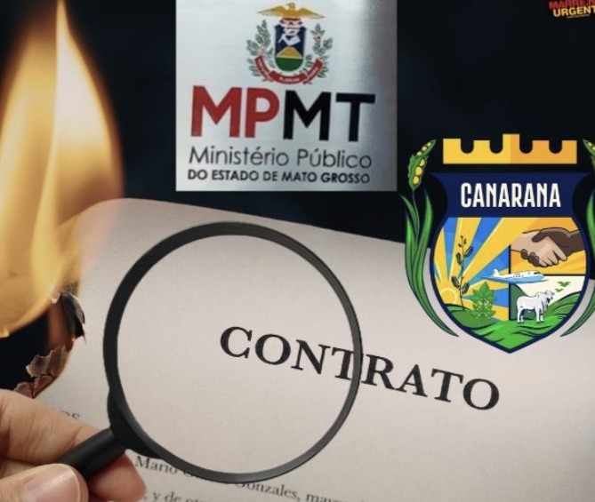 MP enquadra Prefeitura e cobra documentos do contrato de R$ 20 milhões em Canarana