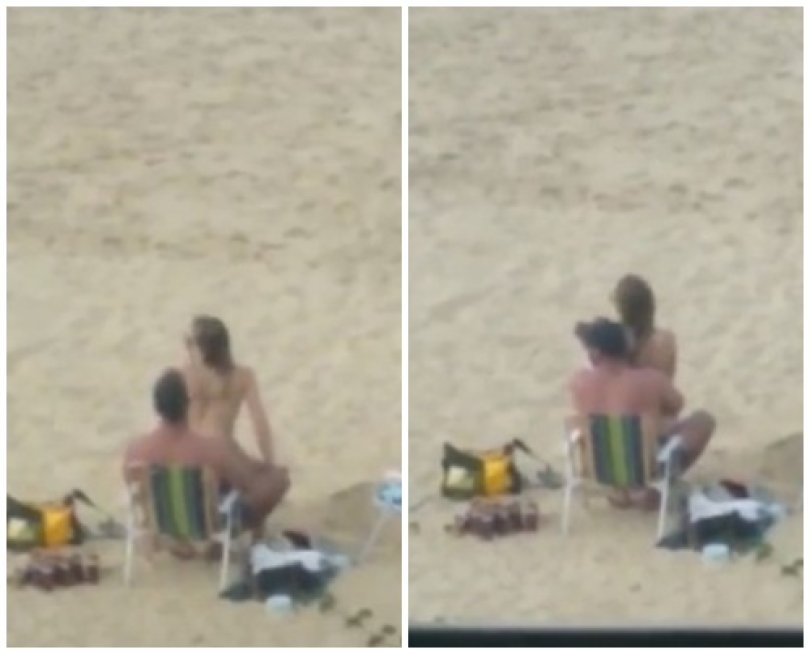 Vdeo flagra casal fazendo sexo em praia movimentada; veja | FOLHAMAX