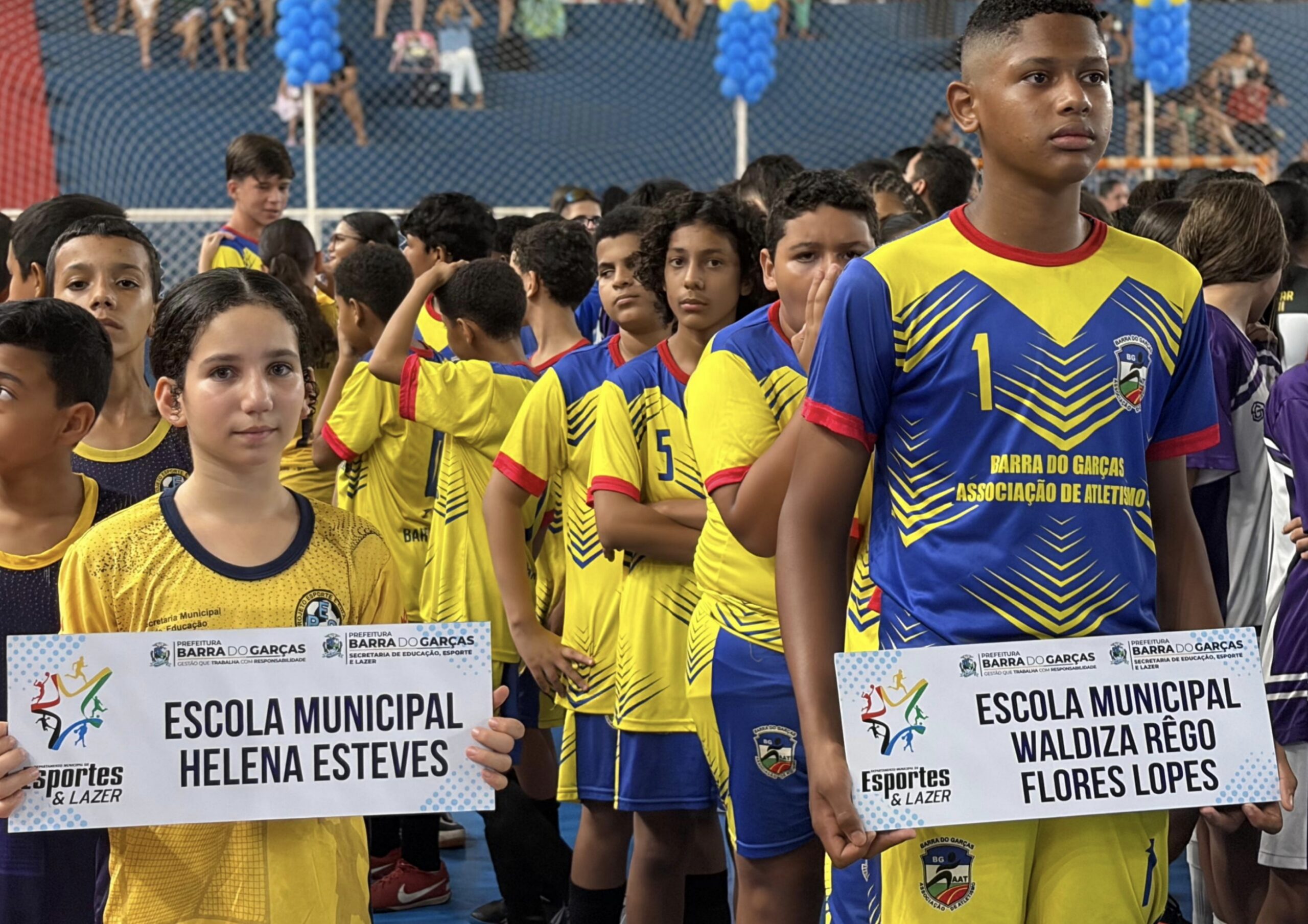Jogos Escolares Municipais 2026 têm início em Barra do Garças