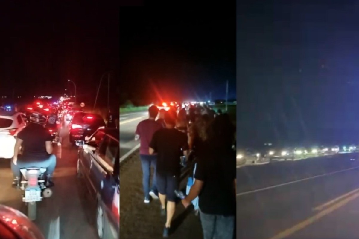 Guns N’ Roses em Campo Grande: 4h de trânsito e caminhada de 10 km
