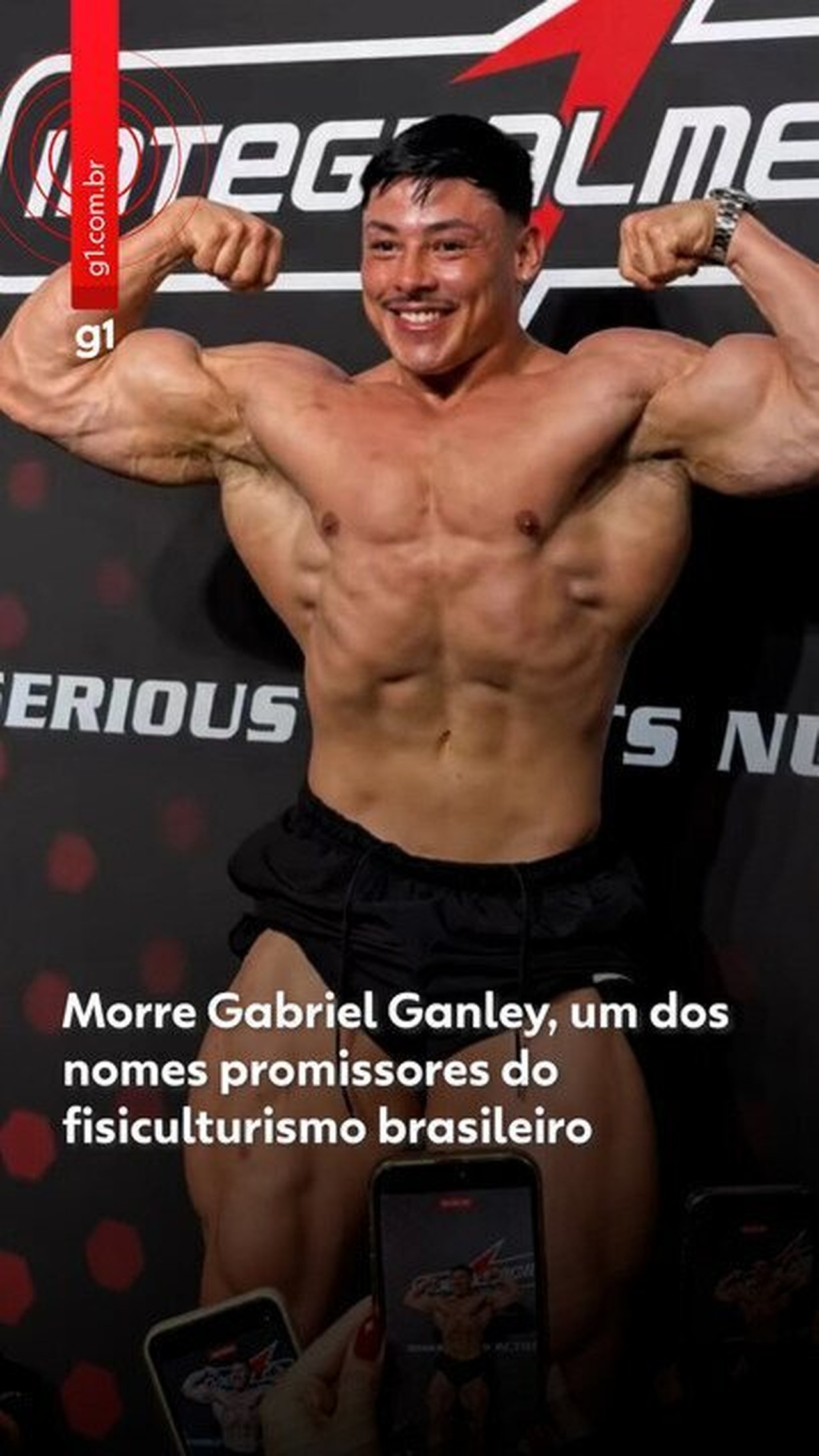 ‘Fatalidade’, diz mãe sobre morte do fisiculturista Gabriel Ganley