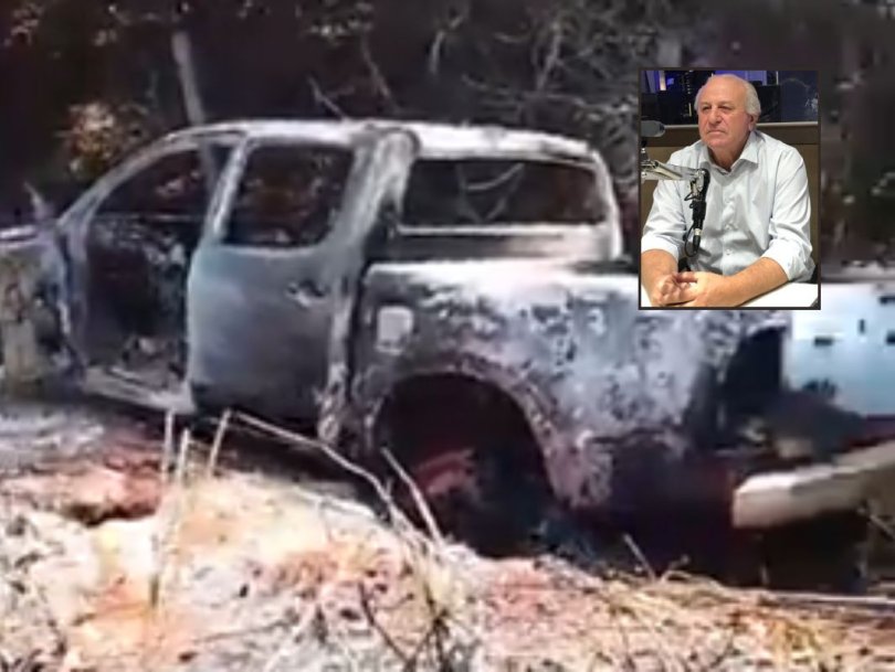 Empresrio do agro morre em acidente aps carro pegar fogo em MT | FOLHAMAX
