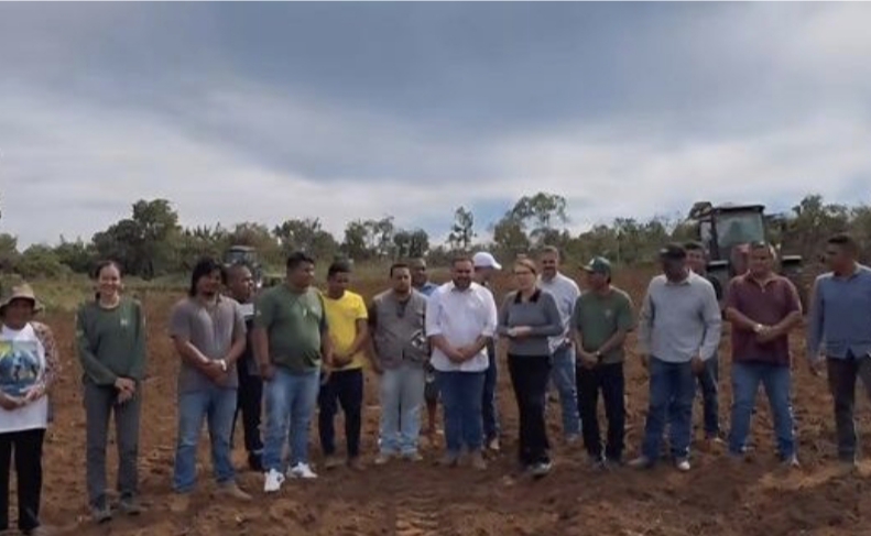 General Carneiro firma parcerias para fortalecer a agricultura familiar em aldeias Xavante