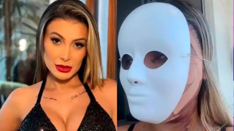 Andressa Urach gasta R$ 240 mil para rejuvenescer o rosto | FOLHAMAX