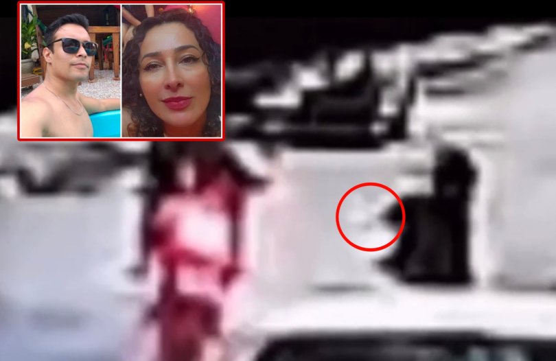 Cmeras flagram policial penal atirando em entregador em Cuiab | FOLHAMAX