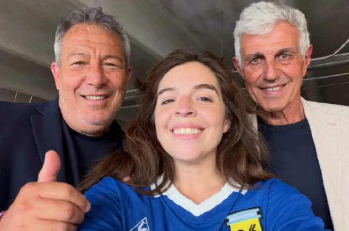 Filha de Maradona se emociona após vitória da Argentina