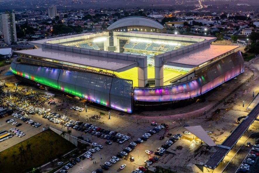 Arena Pantanal receberá duelo entre Fortaleza e Palmeiras